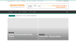 Desktop Screenshot of melissadivietri.com